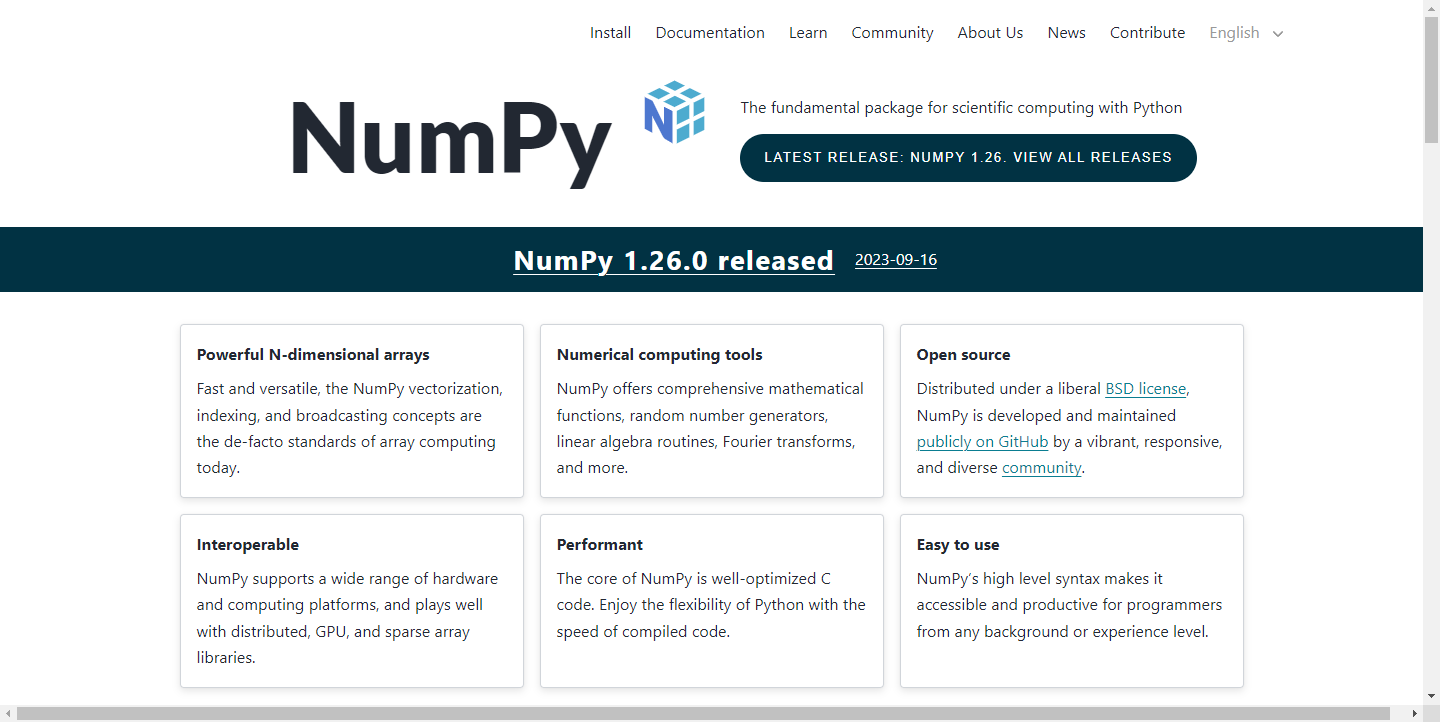 NumPy