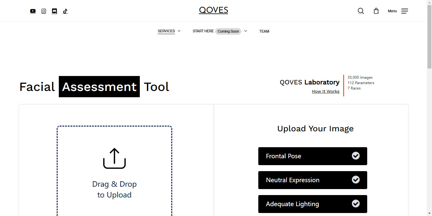 Facial Assessment Tool-QOVES