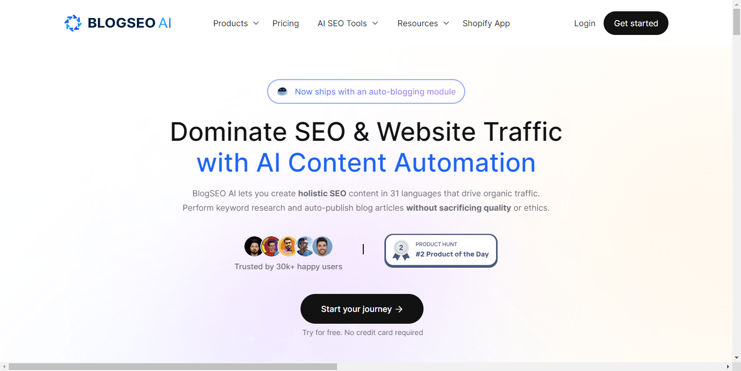 BlogSEO AI