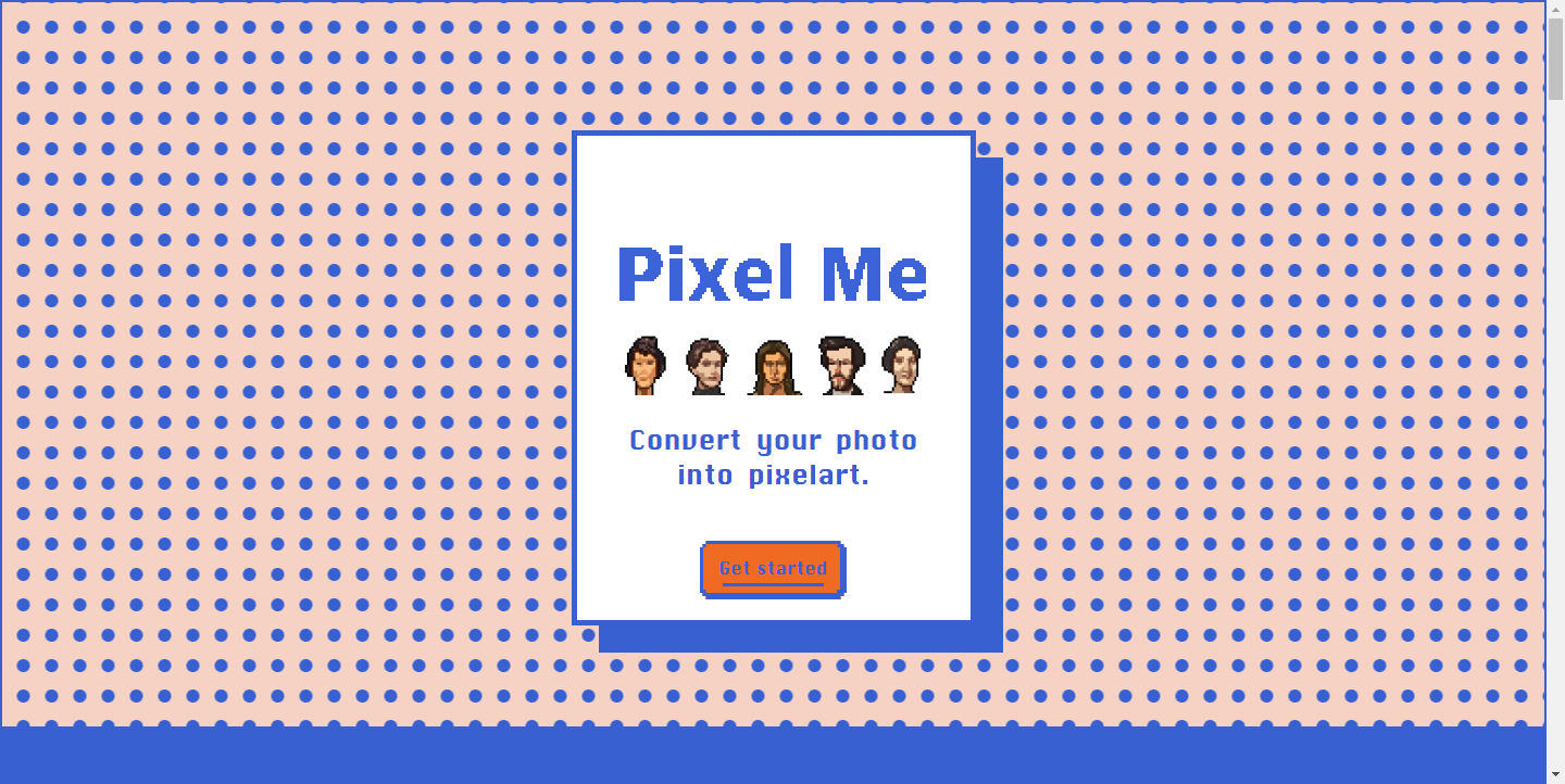 像素画肖像生成工具-PixelMe