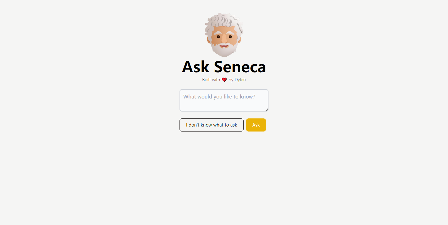 Ask Seneca