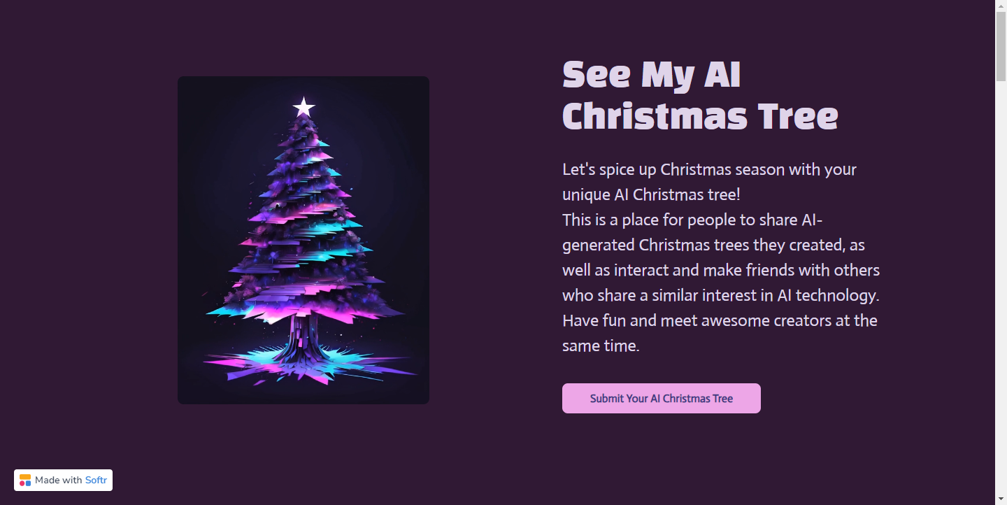 See My AI Christmas Tree